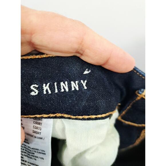 American Eagle Skinny Jeans Dark Wash Women’s Size 6 - Picture 3 of 4